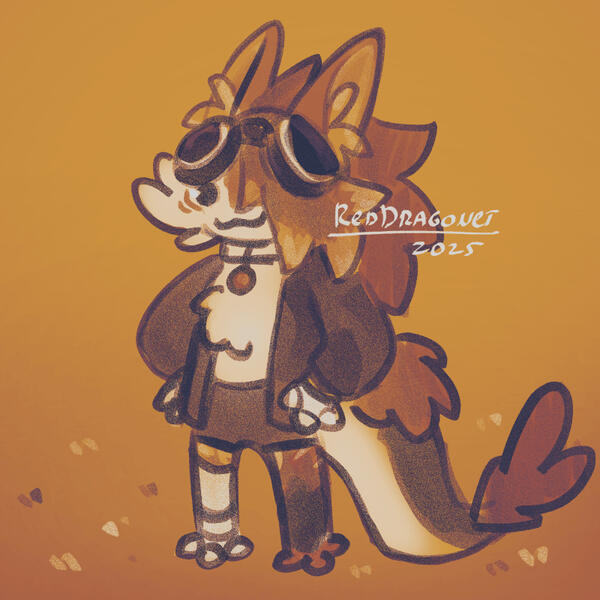 Colored Doodle Commission - April 2025
