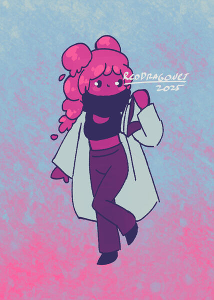 Colored Doodle Commission - August 2025
